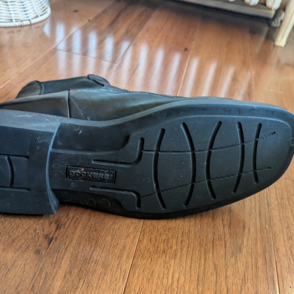 Dockers Black Men’s Leather Chelsea Boots - Picture 4 of 7